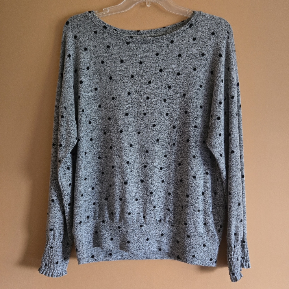 Lucky Brand Polka Dot Super Soft Top, PTP=20"